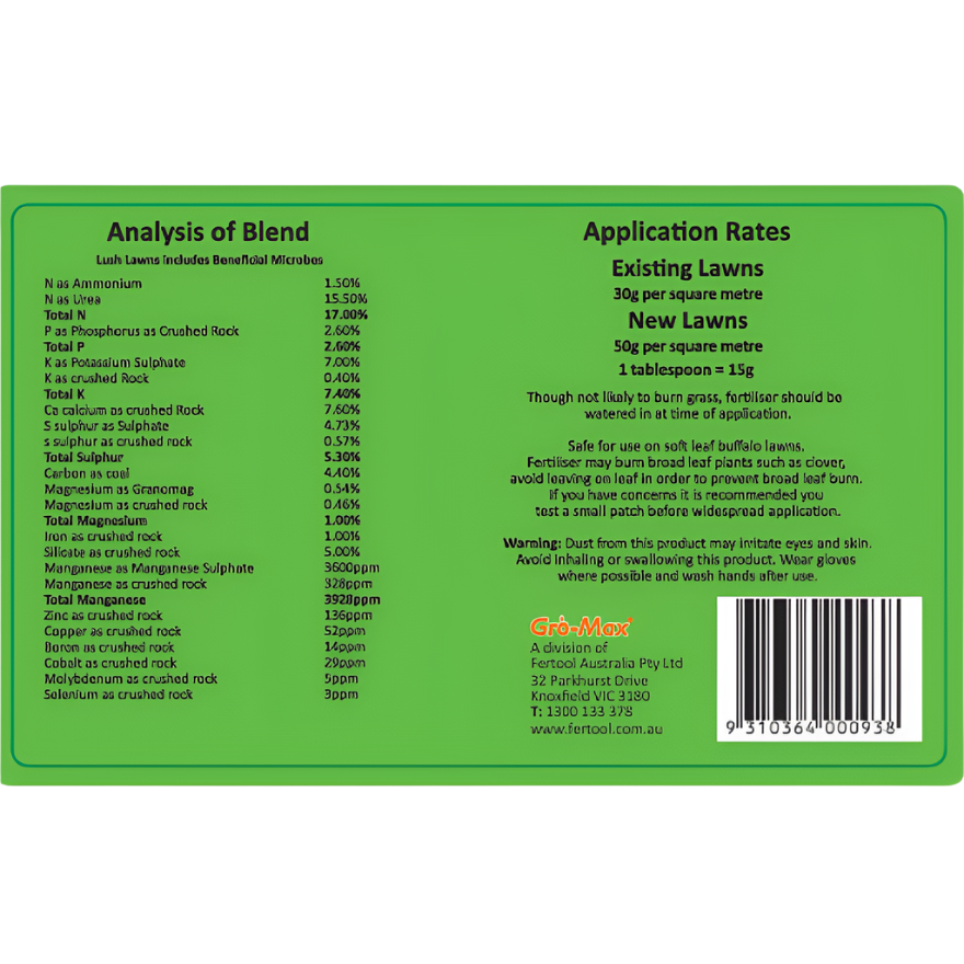 Gro-Max™ Lush Lawns