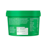 Green Osmocote Fruit & Citrus 2kg fertilizer tub with product details and nutrient analysis.