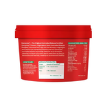 Red Osmocote Tomato, Vegetable & Herb 2kg fertilizer tub with product details and guaranteed analysis.