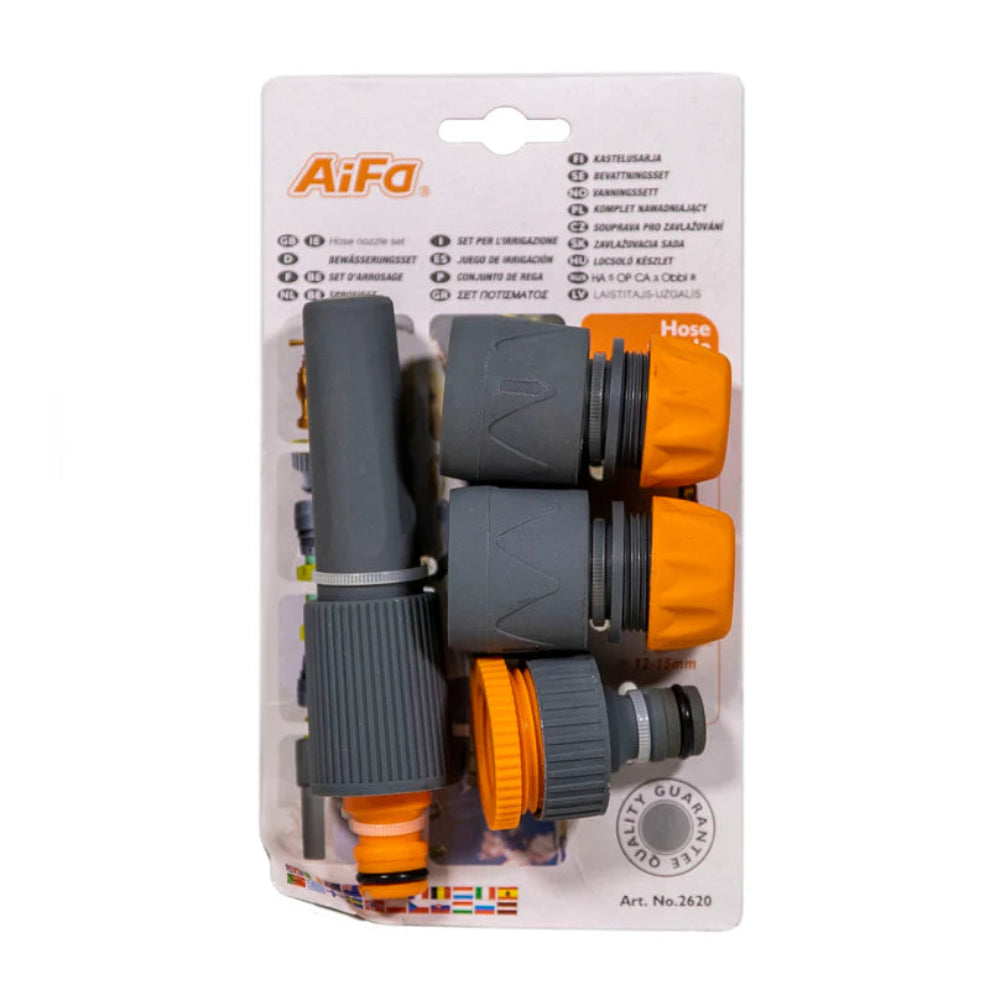 CLEARANCE - Set includes…AIFA 4 Piece Hose Fitting Set