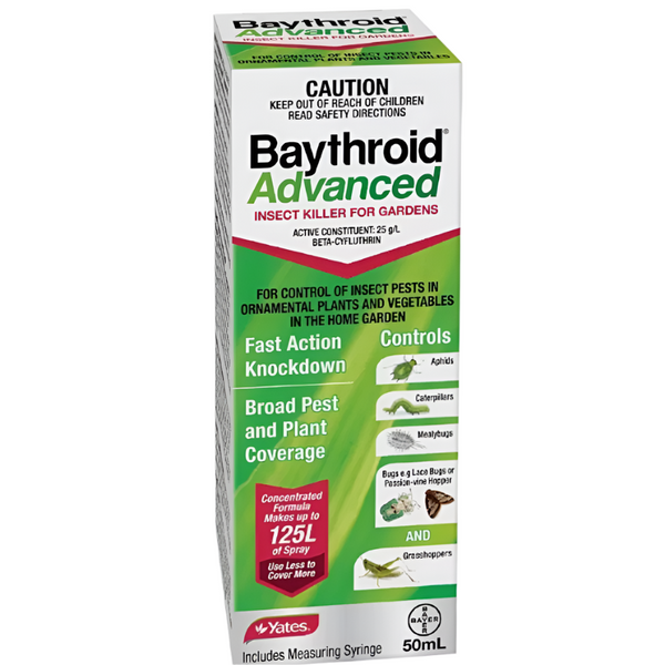 baythroid advanced garden pest insect killer Baythroid Advance 50ml – Fertool Australia