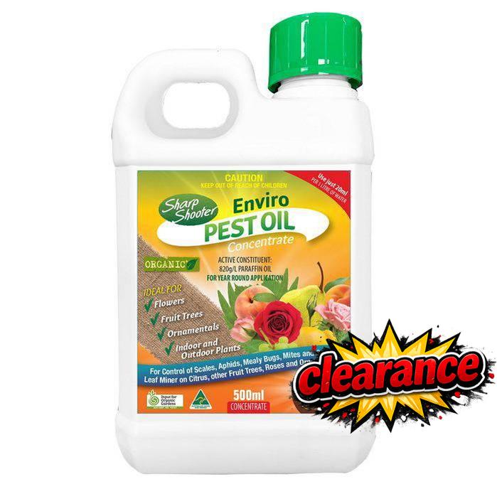 CLEARANCE - Sharp Shooter Enviro Pest Oil 500ml