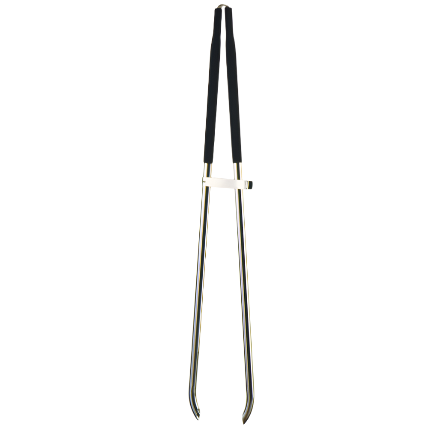 Dramm Pick Up Stix: 30" aluminum and plated steel litter picker with black comfort grips.