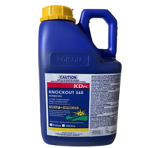Knock Out 360g/L Glyphosate 5L – Fertool Australia