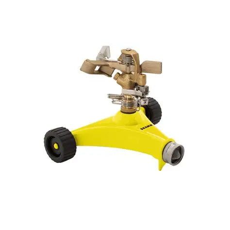 Dramm ColorStorm Wheel Impulse Sprinkler - Yellow